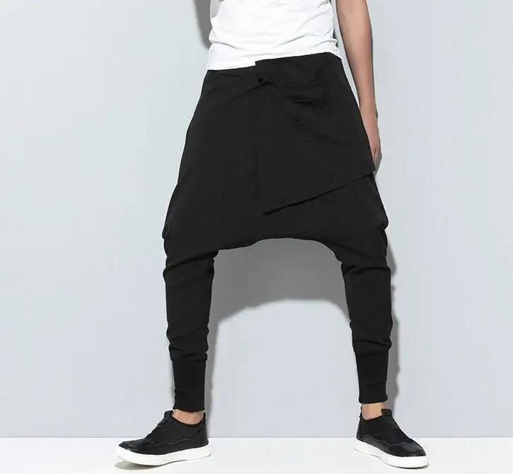 Свободный размер/горячий/Весенний мужской новый модный рот закрытые стопы брюки