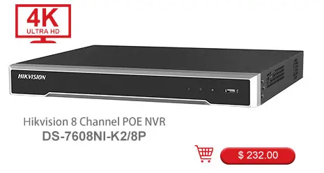 Hikvision 8MP POE IP камера наружная DS-2CD2385G1-I 4K Darkfighter IR Turret CCTV камера видеонаблюдения H.265+ слот для карты SD