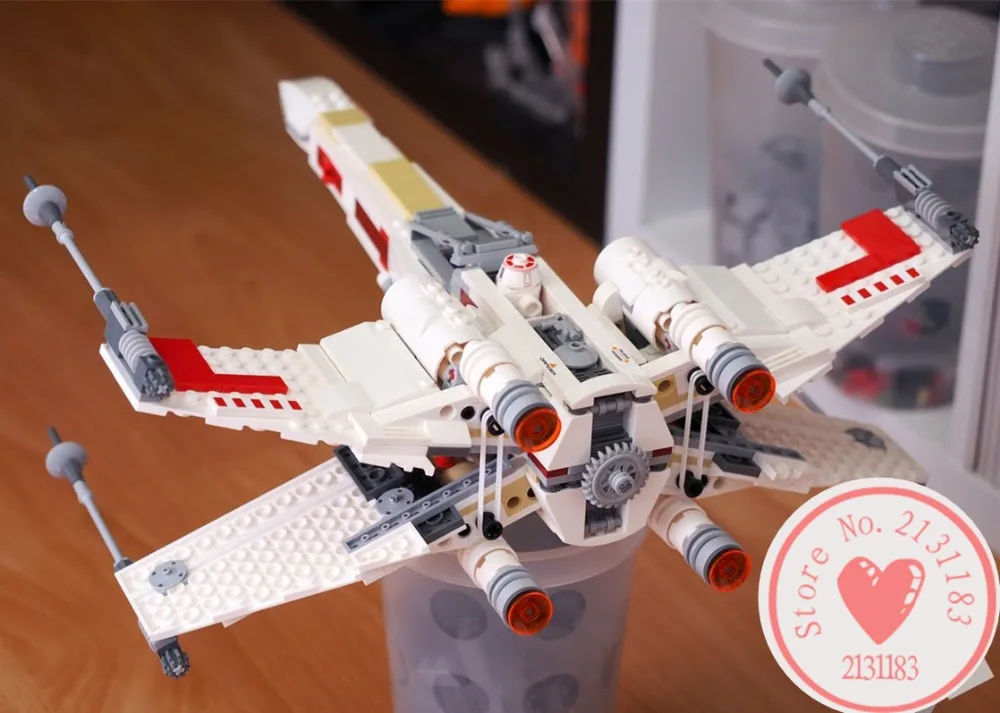 Новый звездный X-Wing fighter fit Звездные войны фигурки город 75218 строительные блоки