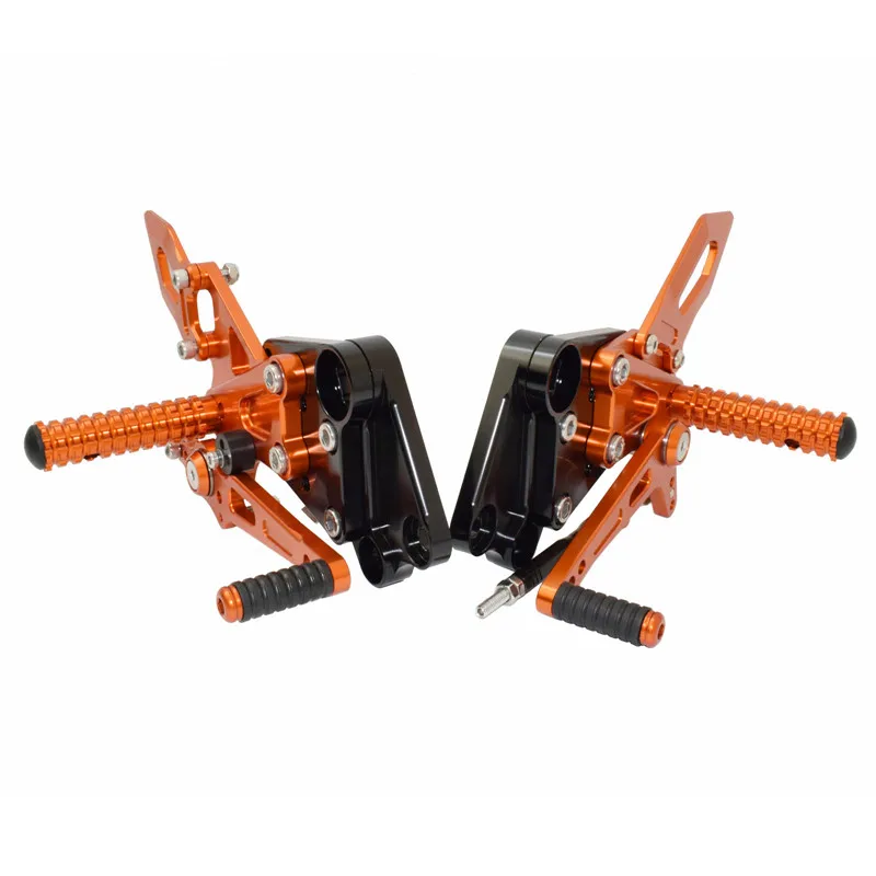 Waase для KTM Duke 125 200 390 Duke125 Duke200 Duke390 Регулируемые задние наборы Rider Rearset подножки для ног