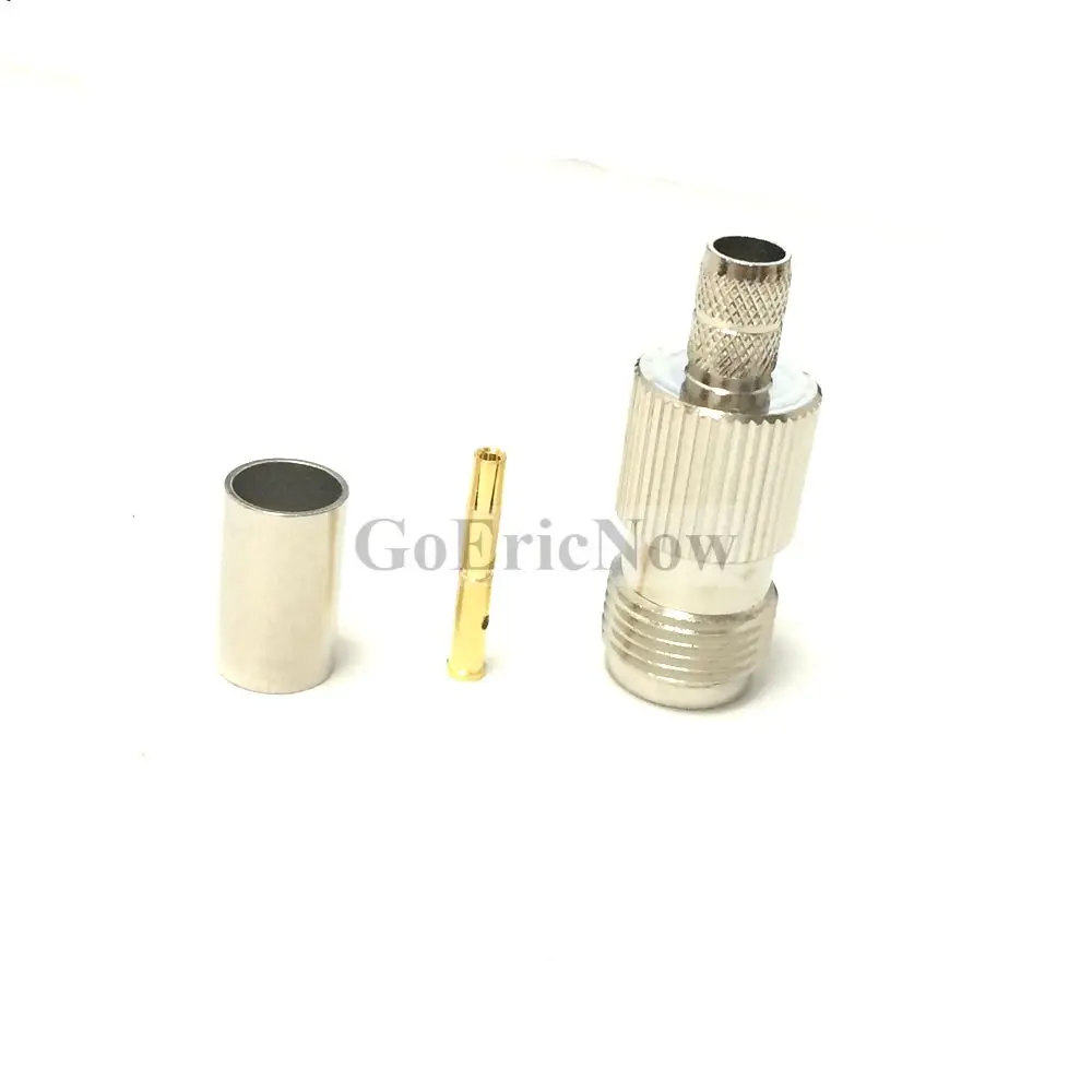 5pcs RF Coaxial 50ohm TNC Female for RG59 LMR240 Cable Connector Adapter | Обустройство дома