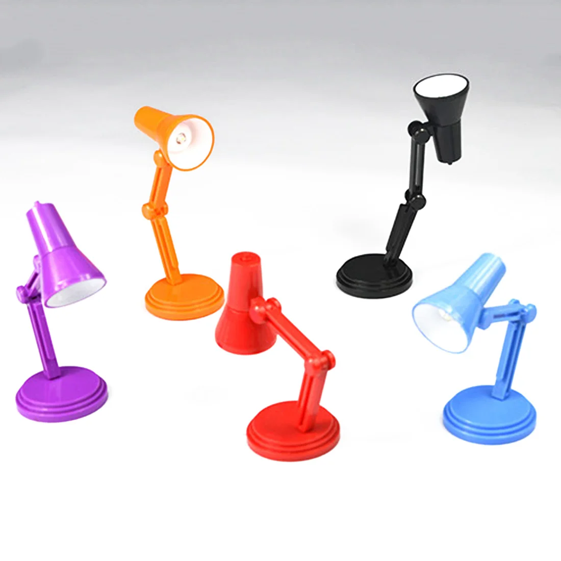 

4.5V Mini Folding LED Desk Lamps Book Reading Light Portable Book Lights for Night Study Readers