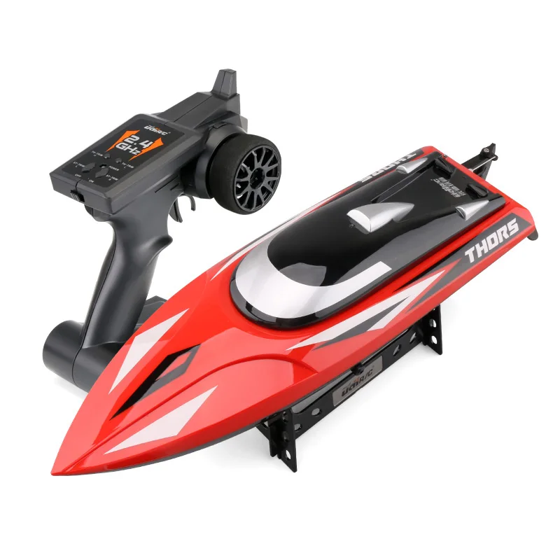 RC приманка Лодка на дистанционном управлении гоночная лодка 2 4 ГГц 4CH высокая