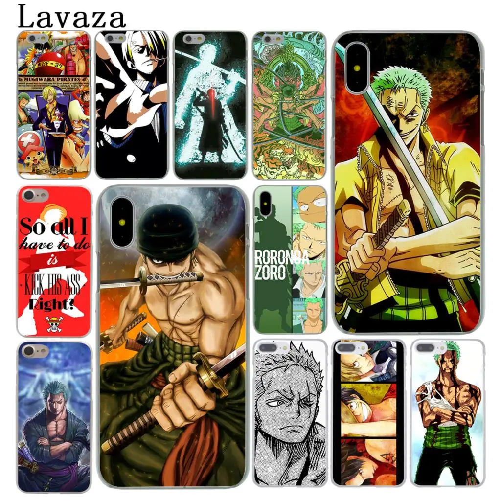 Твердый чехол для телефона Lavaza One Piece Roronoa Zoro iPhone XR X XS 11 Pro Max 10 7 8 6S 5 5S SE 4S 4|phone cases|case