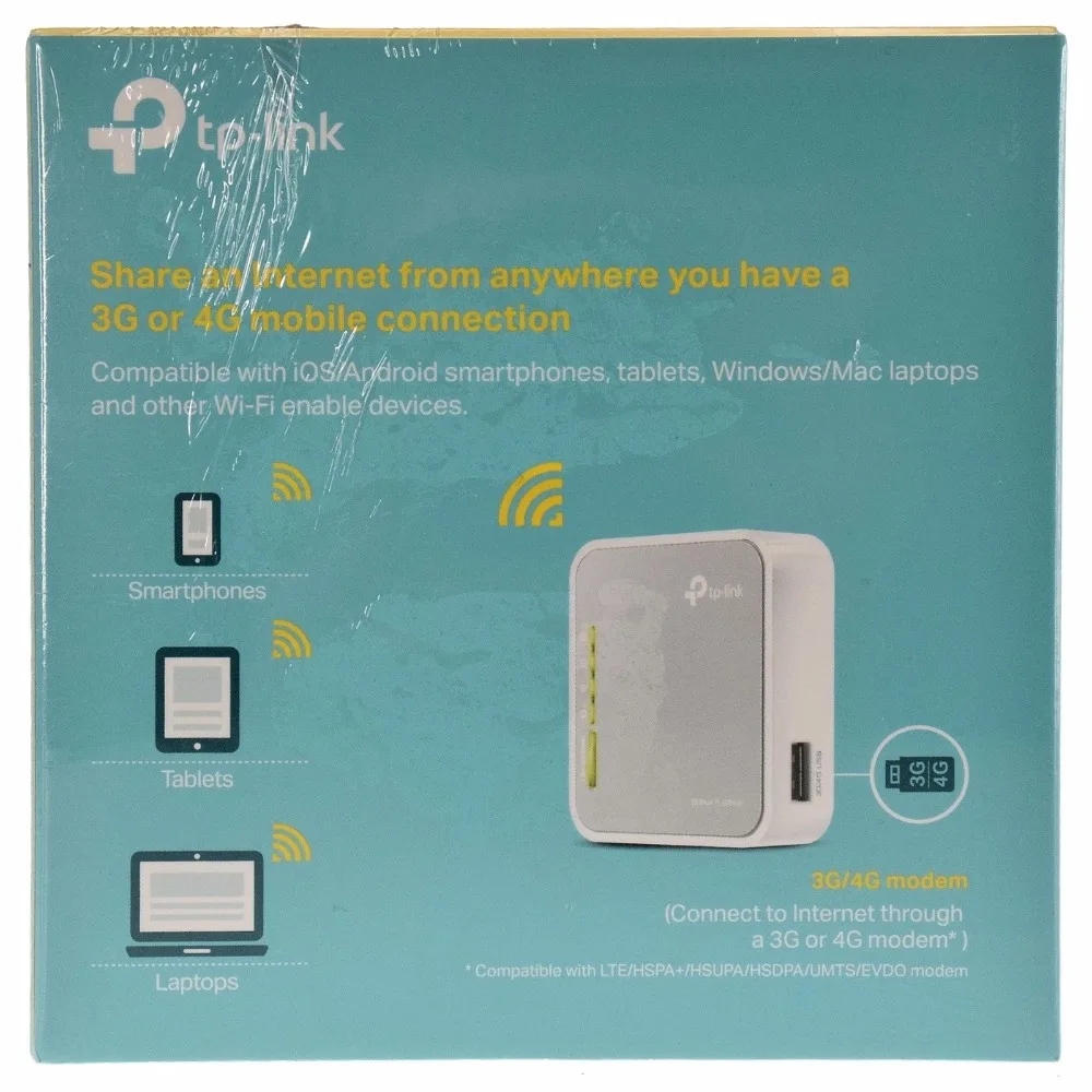 TP-LINK TL-MR3020 Портативный 3G/4G USB 2,0 Беспроводной путешествия N маршрутизатор точка доступа