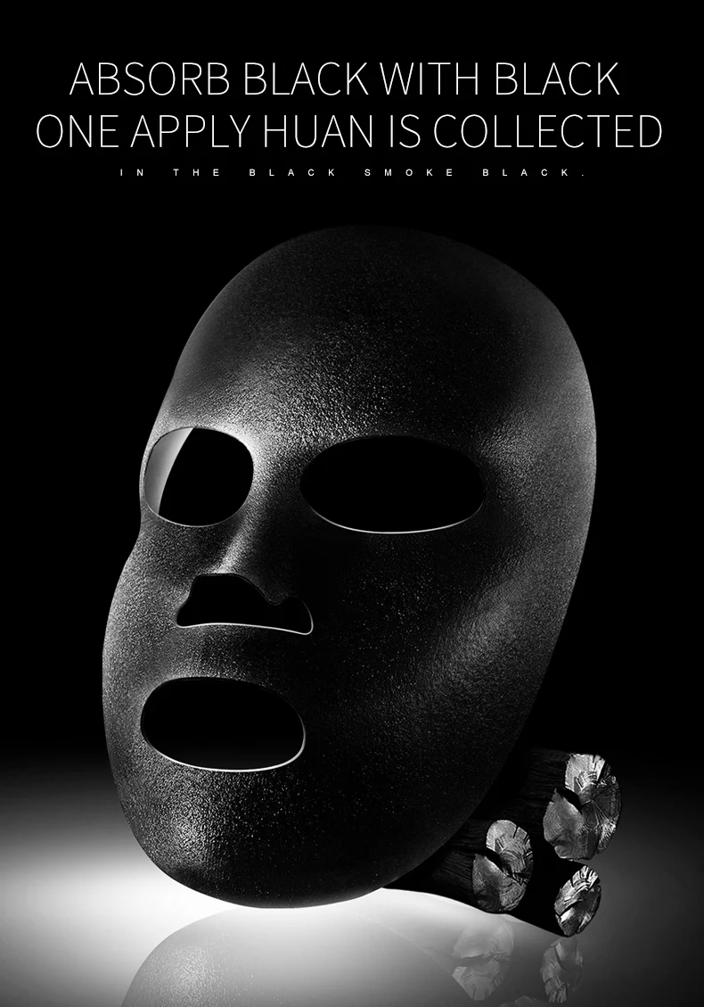 1 шт. полотенце для лица маска черная маска для лица черная маска mascaras faciales Корейская Тканевая маска