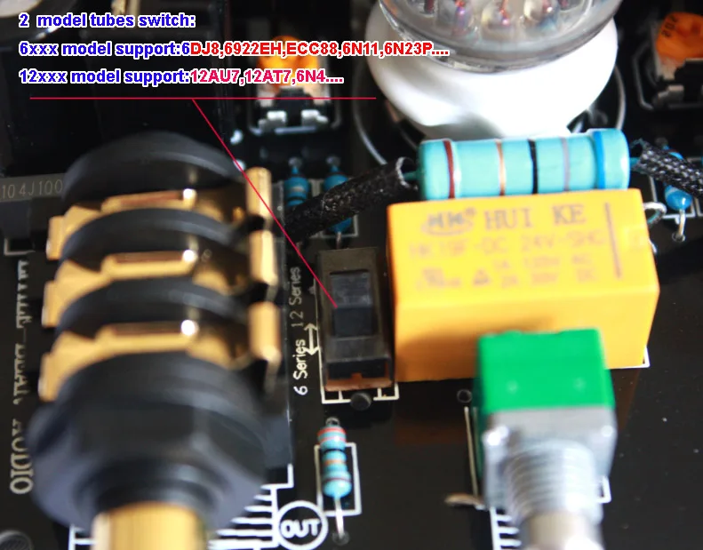 

P1 6N11 12AU7 6922 Hifi Tube AMP Amplifier Tube preamplifier