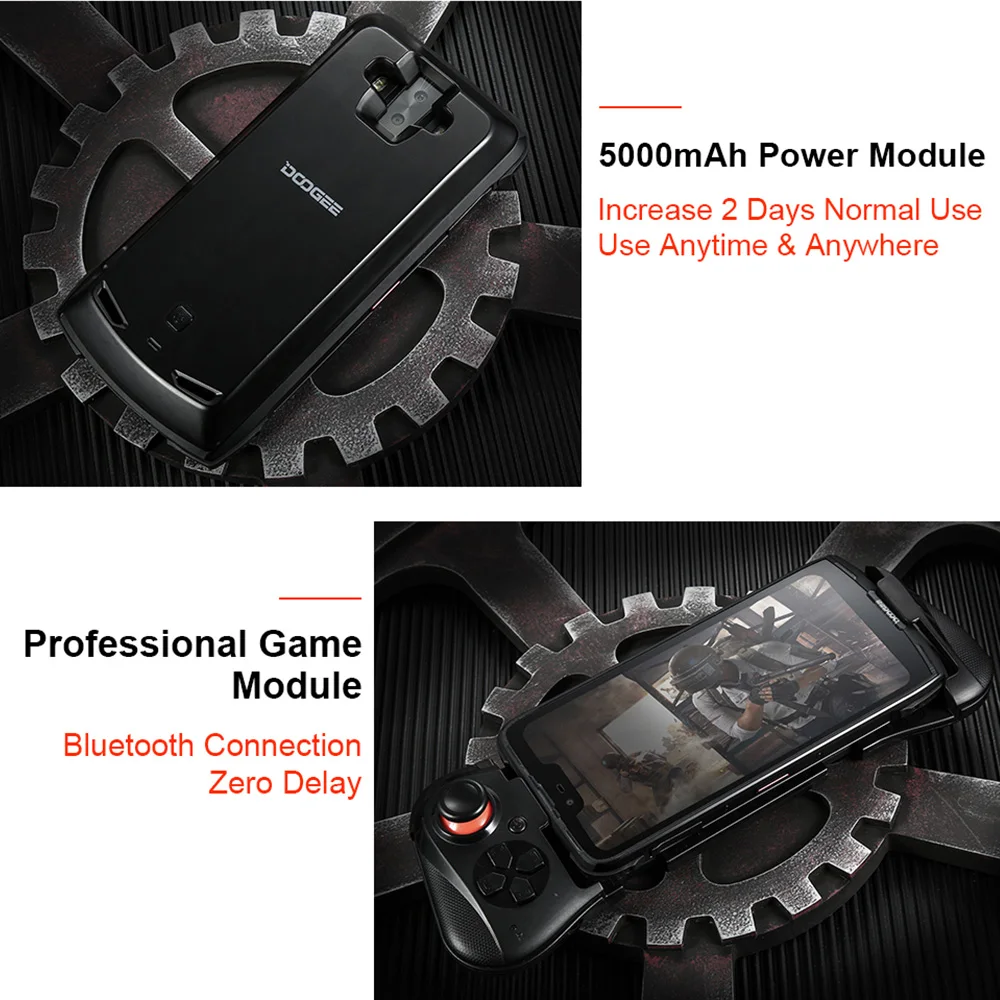 DOOGEE S90 4G мобильный телефон Восьмиядерный NFC 6 18 дюймов 16 МП камера ГБ 128 Android 8 1 MT6671