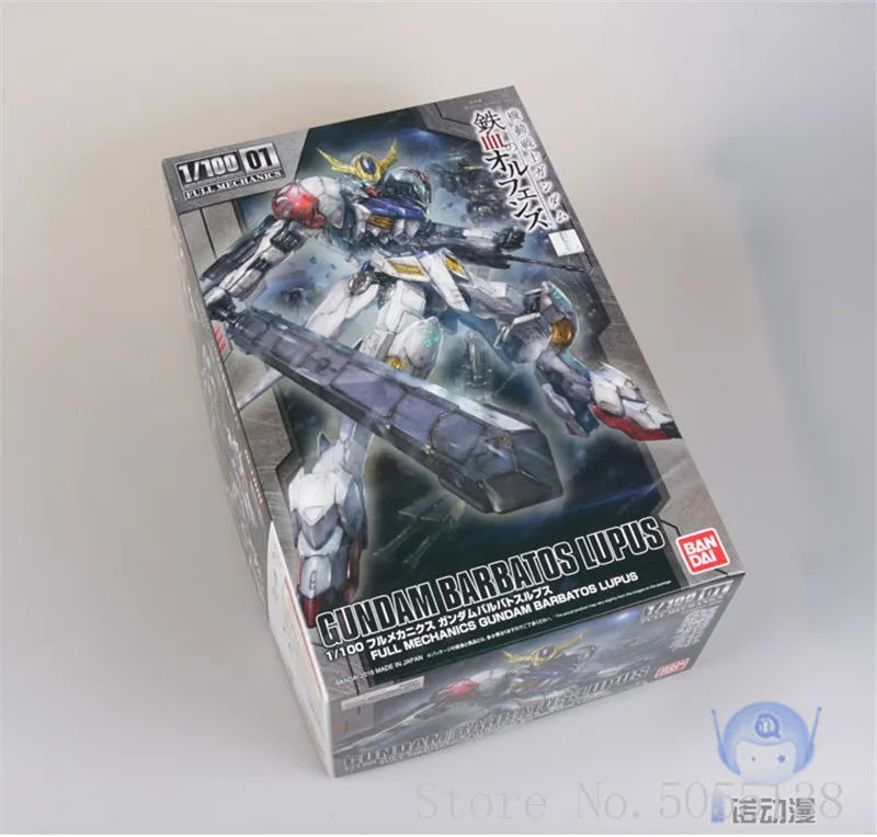 Bandai Gundam модель сборка 56825 ТВ 01 ASW-G-08 Barbatos 1/100 робот Гандам фигурка аниме игрушки фигурка подарок