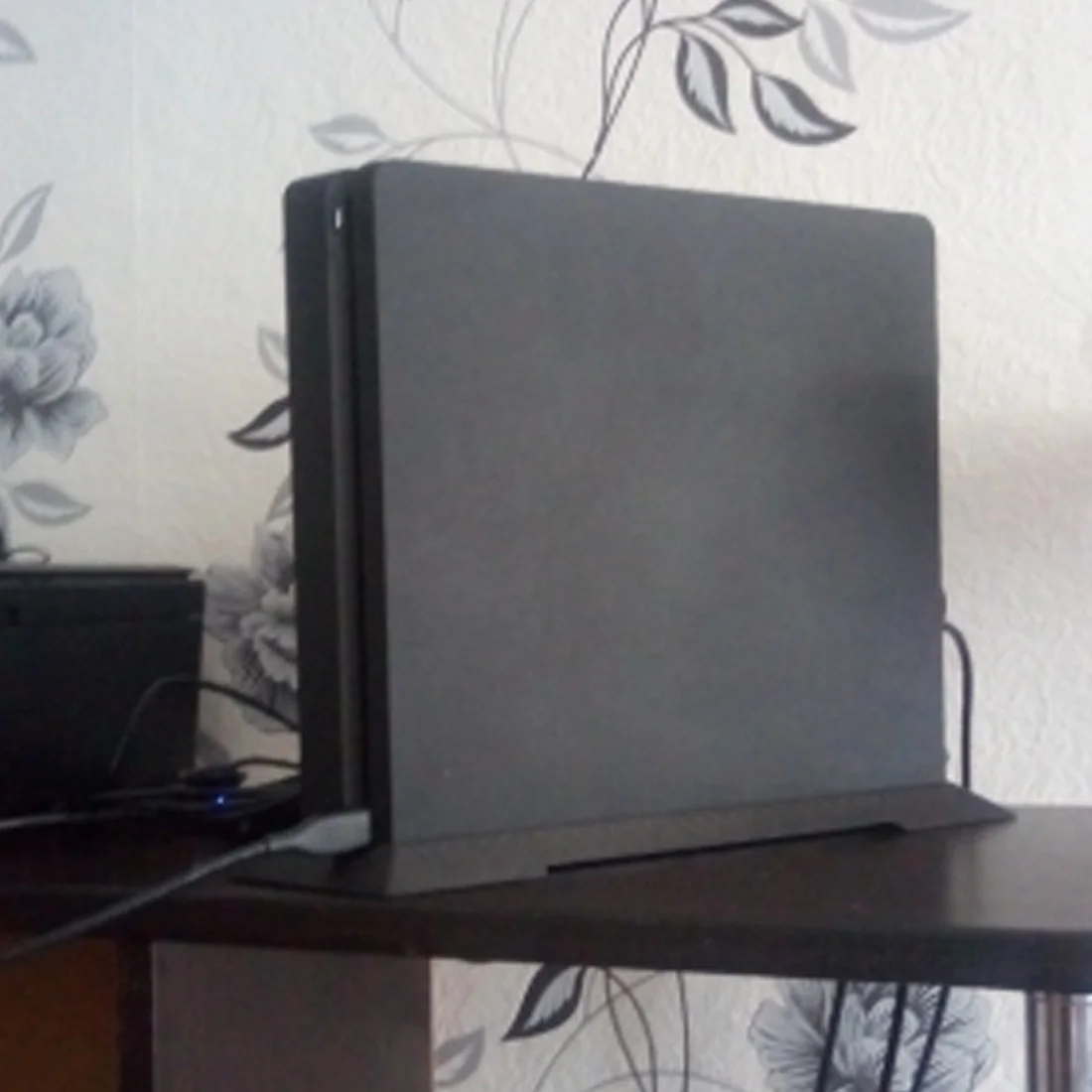 Черный держатель из АБС пластика для тонкой игровой консоли Sony PlayStation 4|Подставки