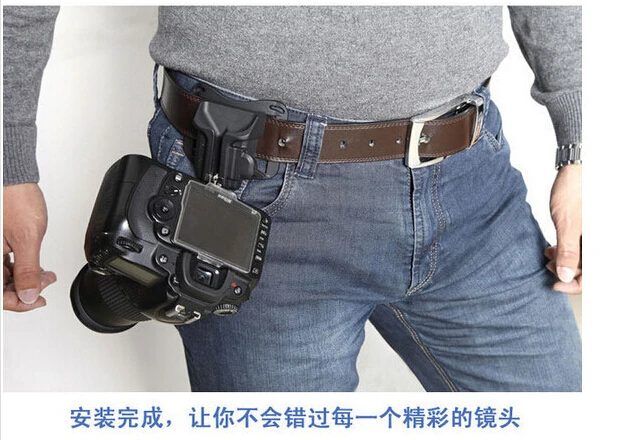 Аксессуары для камеры кобура пояса паука с винтом 1/4 дюйма поясная пряжкой ремня