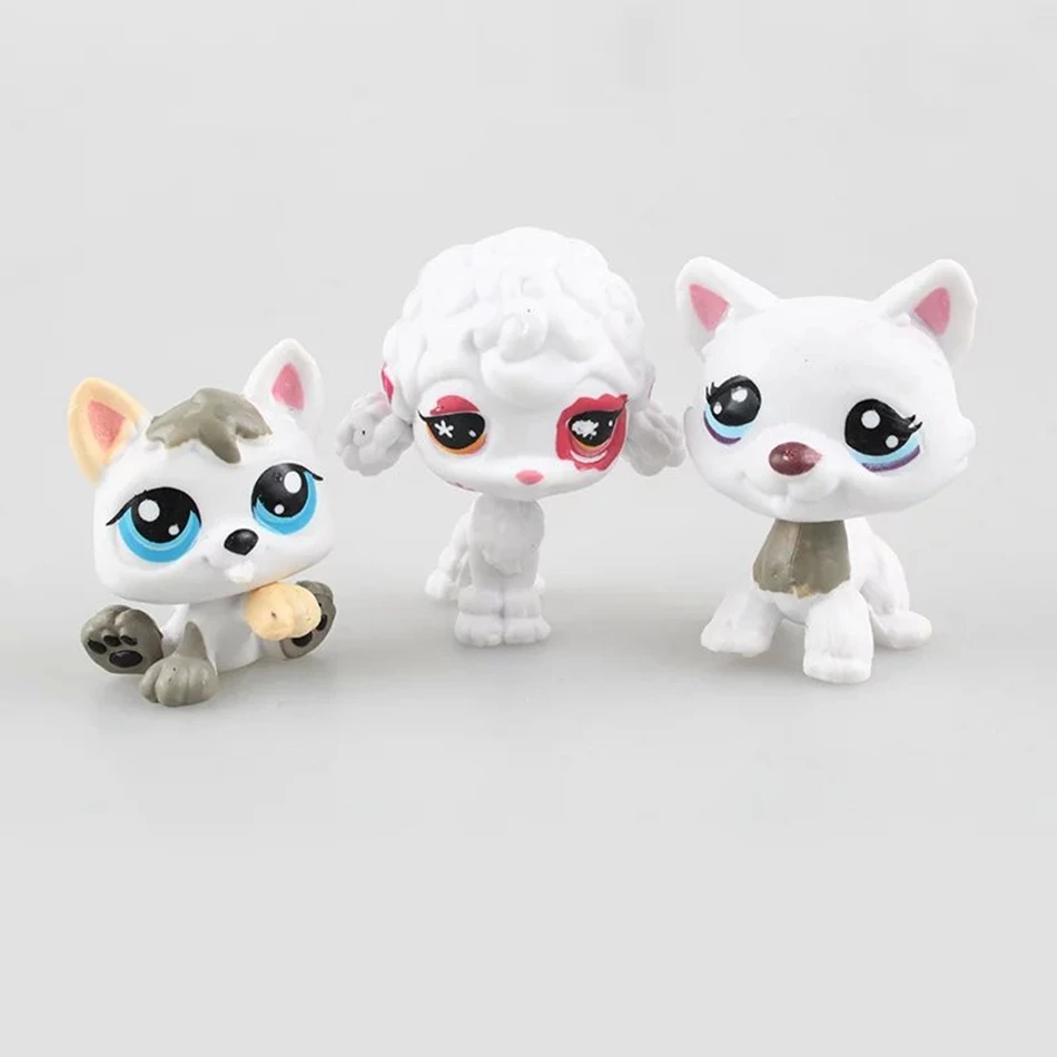 21 Стиль Мультфильм Игрушки Littlest Pet Shop Lps Животные Кошки Собаки Фигурку Дети Baby