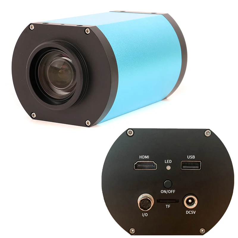 HDMI Автофокус промышленный микроскоп камера Оптика Объектив 1080P 60FPS SONY IMX290 CMOS