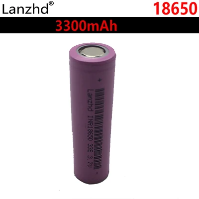 INR18650 30A разрядка литий-ионные 18650 33E аккумуляторы литий-ионные 3,7 v литиевые батареи 3300mAh 18650 батарея электронная сигарета - Цвет: 1 PCS