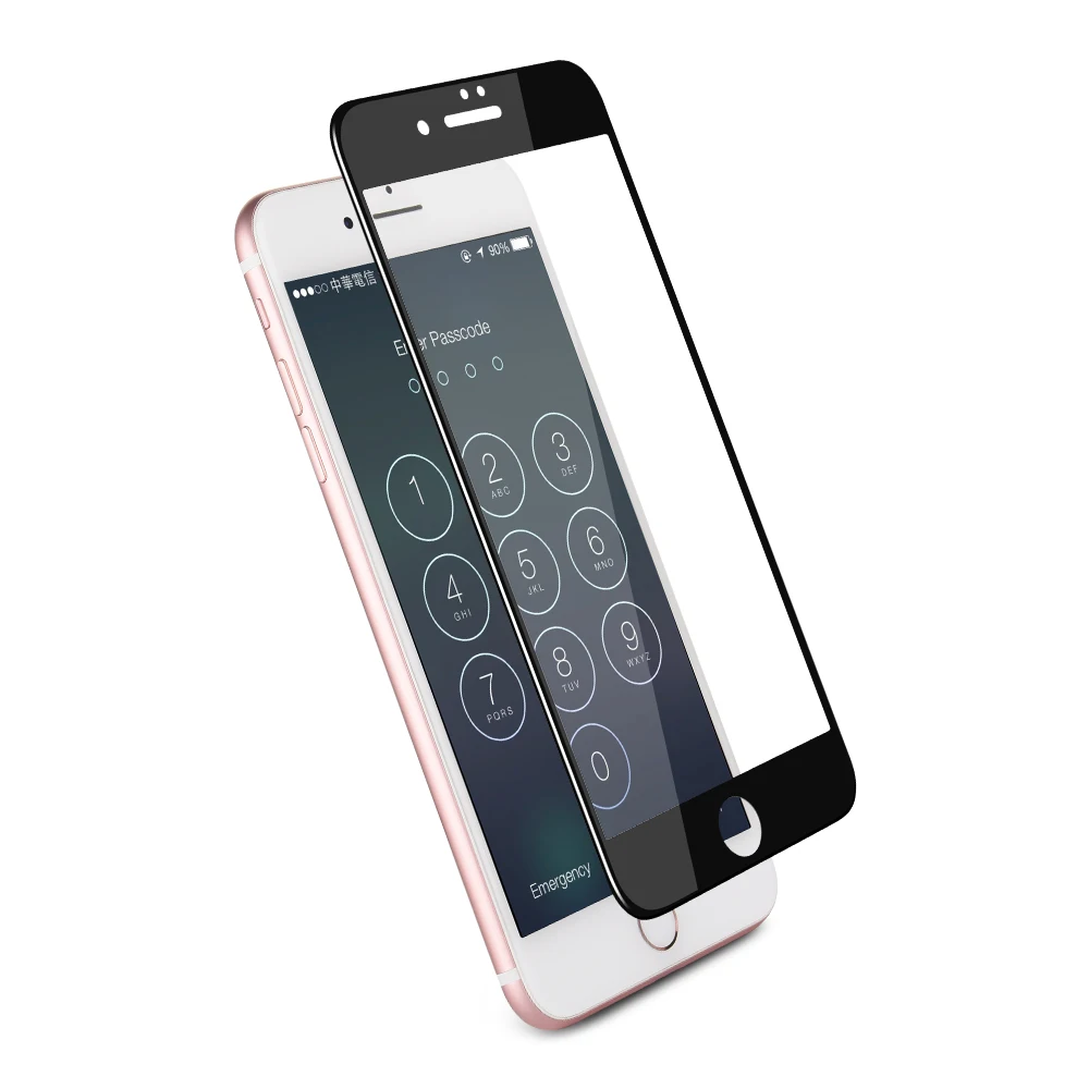 OTAO 3D полноэкранная защитная пленка из закаленного стекла для Apple iPhone 6 6S Plus 0 3 мм 9H