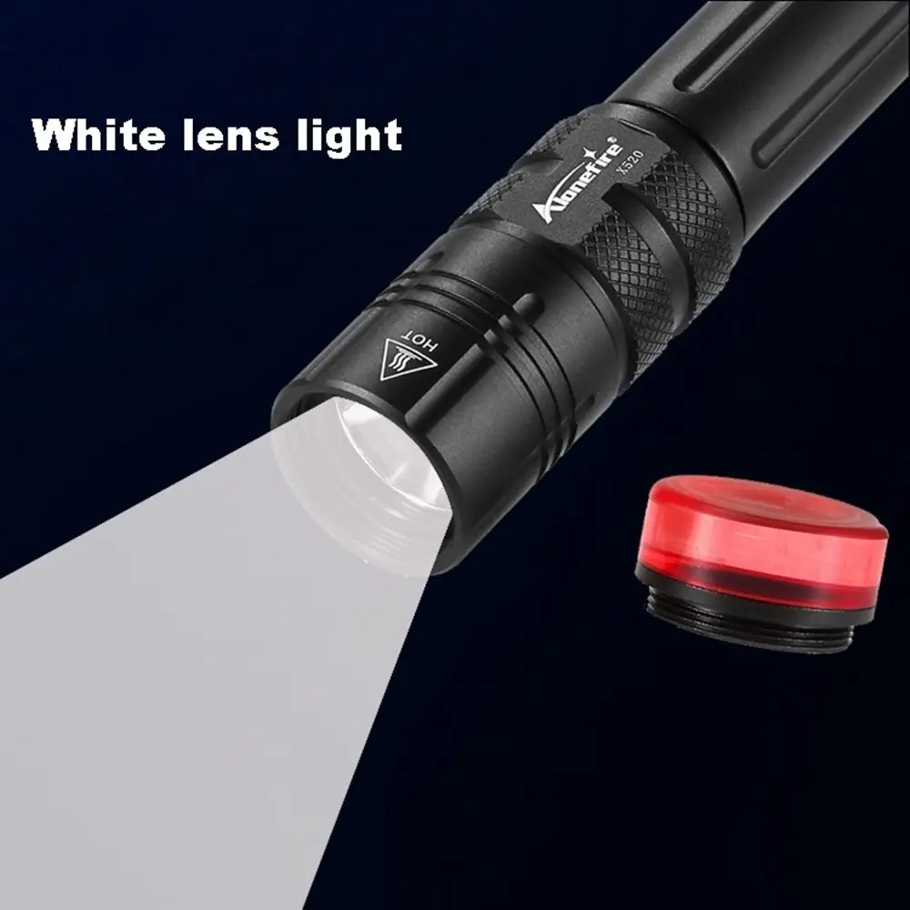 AloneFire X520 фонарик для дайвинга 18650 фонарь Мощный Cree светодиодный XM L2 подводный