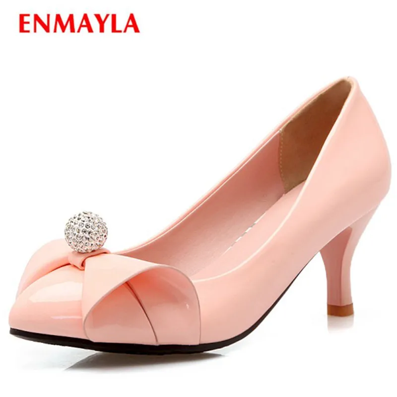

ENMAYLA/обувь на высоком каблуке женские туфли-лодочки с острым носком женская летняя обувь без шнуровки пикантная женская обувь для зрелых же...
