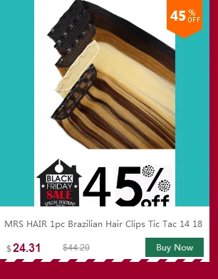MRS HAIR, объемная волна, 80 г-100 г, человеческие волосы для наращивания на заколках, машинное производство, Remy, человеческие волосы для наращивания на всю голову, натуральные волосы