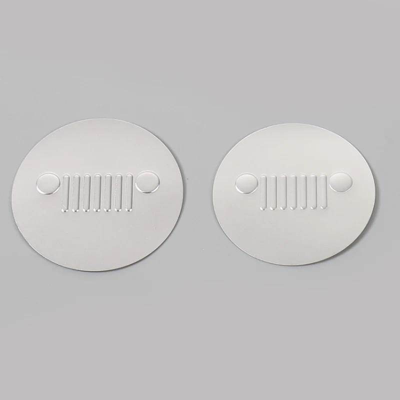 2 дверный автомобильный коврик для чашки Jeep Compass 2017 + украшение стайлинга