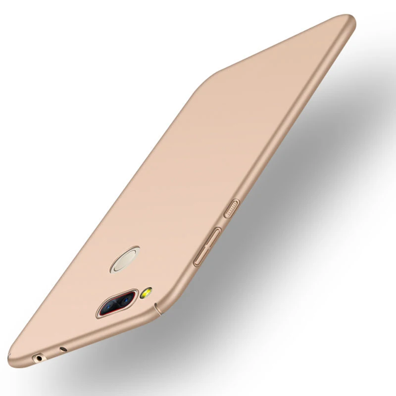 Золотой Высокое качество 360 чехлы с полной защитой для zte Nubia Z17 Mini S Z17S Z11 MiniS чехол для zte Nubia Z17 Mini S Жесткий матовый чехол - Цвет: Золотой
