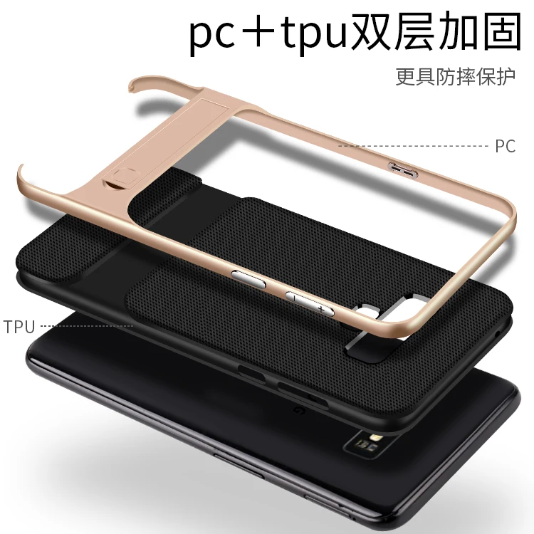for Samsung Galaxy Note 9 Hybrid Armor Dual Layer with Kickstand Phone Cover Case | Мобильные телефоны и аксессуары