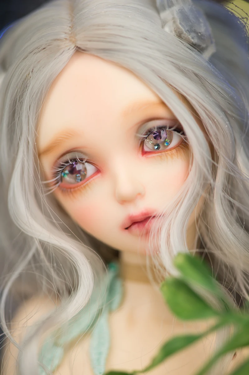EVa 1/4 dollFree глаза, включая закрытые глаза