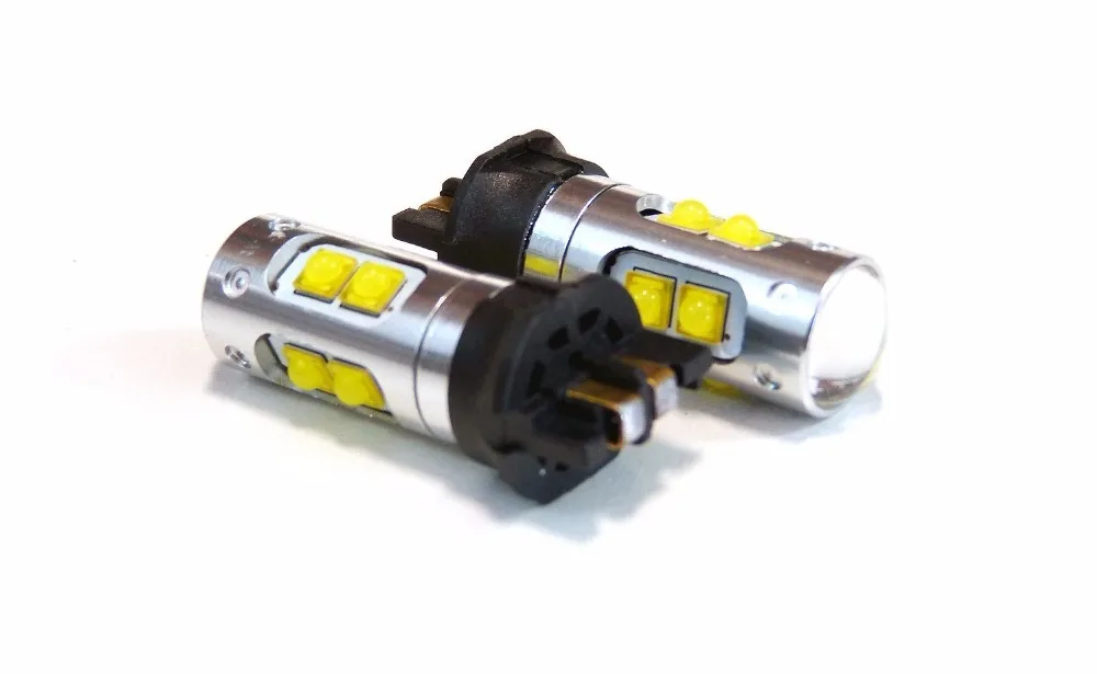 2 шт. ампулы Pw24w фары противотуманные светодиодные чипы Cree 50 Вт светодиоды SMD Lumiere -