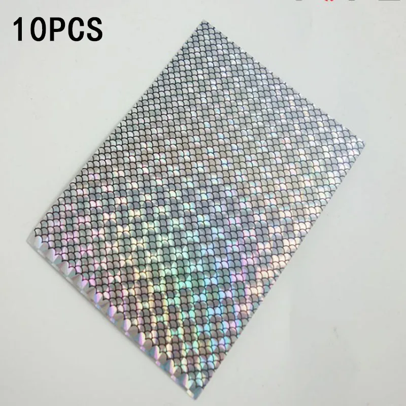 Для приманки для изготовления рыболовной наклейка Светоотражающие 10 шт. клейкая