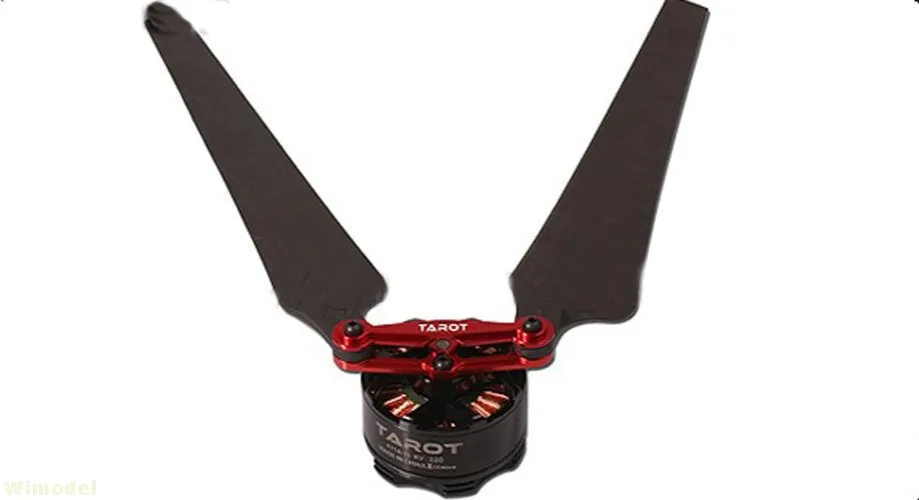 F08160 Tarot TL100B16 Aluminum Alloy Folding Propeller Holder Clamp for T810 / T960 T15 T18 Multi-Rotor Red JMT | Игрушки и хобби