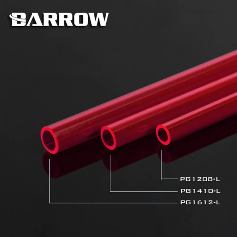 Barrow PG1612/PG1410/PG1208 500 мм PETG жесткие трубки высокое качество светопропускасветильник