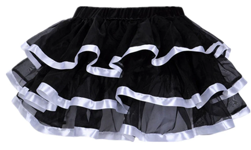Эластичная юбка Готическая Женская Бурлеск сетчатая пикантная мини пачка для