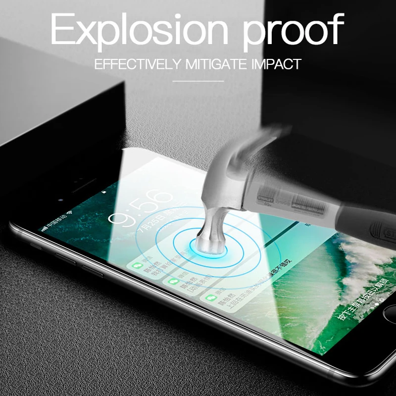 Новый 9D закругленный край Полное покрытие закаленное стекло для iPhone X XS MAX XR