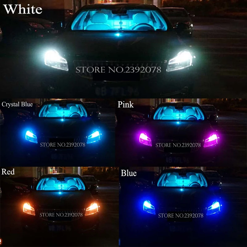 BOAOSI 2x автомобиль T10 светодиодный Клин светильник лампочка для Защитные чехлы