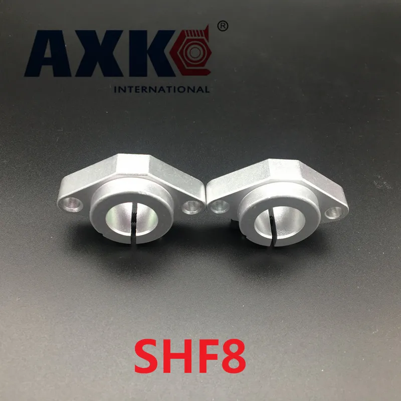 Axk 10 шт. Shf8 8 мм Горизонтальная линейная Опора вала Xyz Table Cnc Shf Series|8mm linear shaft|8mm shaft |