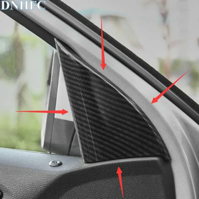 

DNHFC Car A pillar decorative sequins for Volkswagen T-ROC T ROC 2018 Accessories