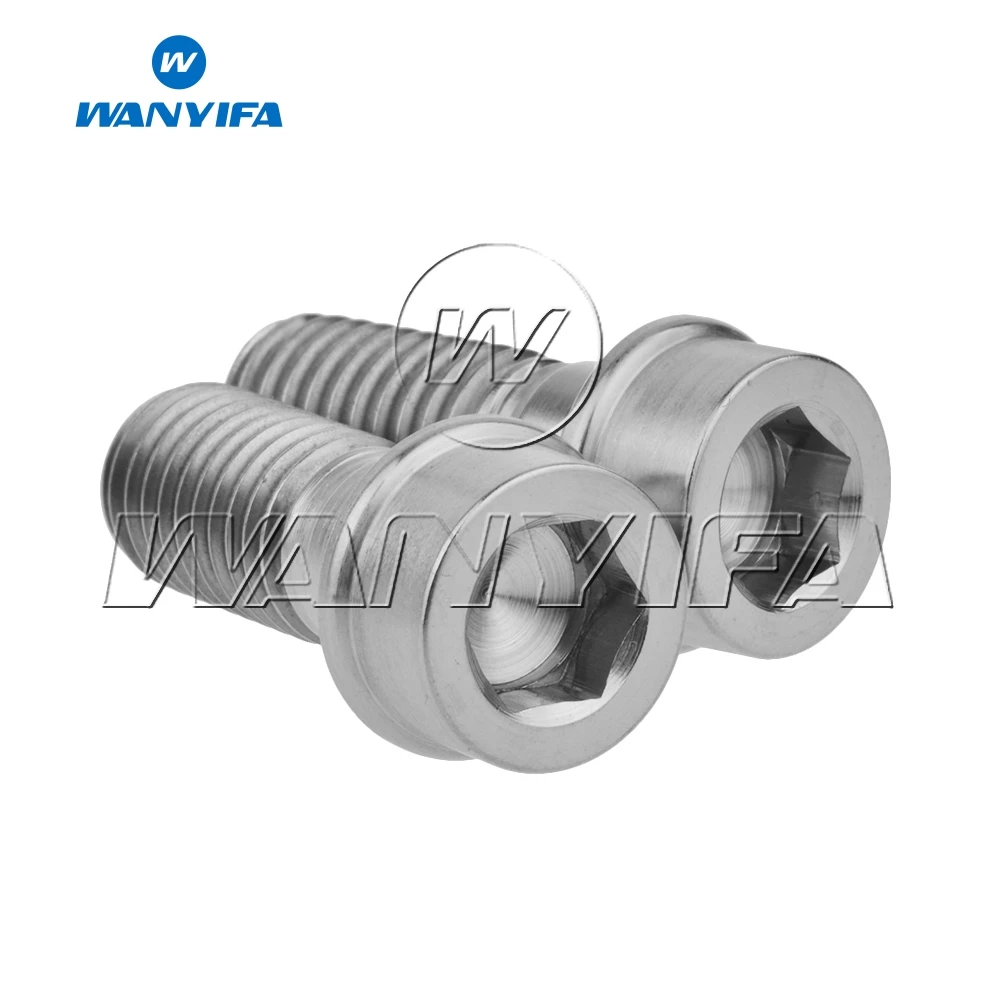 Фото Титановые болты Wanyifa (2 шт.) M10 x 25 мм, 1.25 мм, 1.5 мм, подходят для тормозного суппорта DUCATI №4