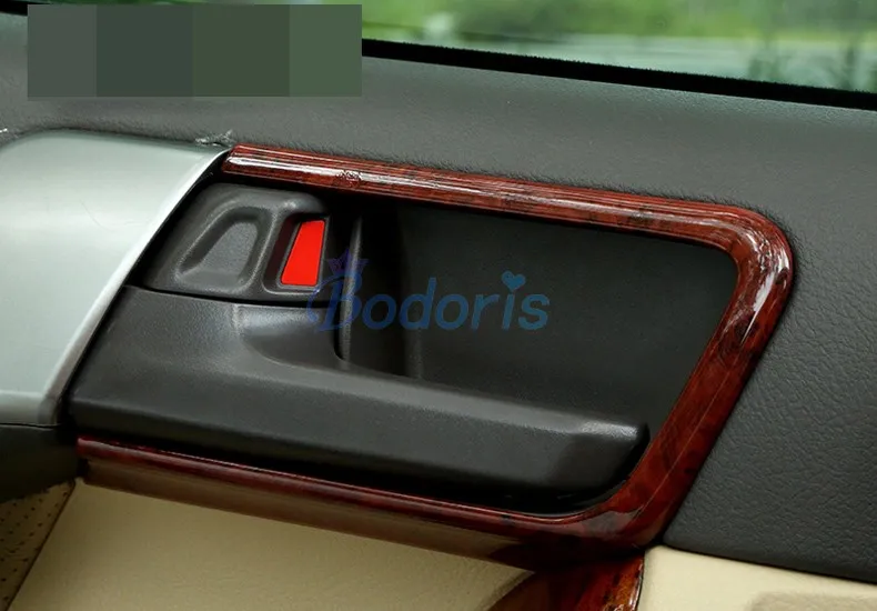 Для Toyota Land Cruiser 150 Prado LC150 FJ150 2010 2017 внутренняя деревянная ручка Чаша вставка