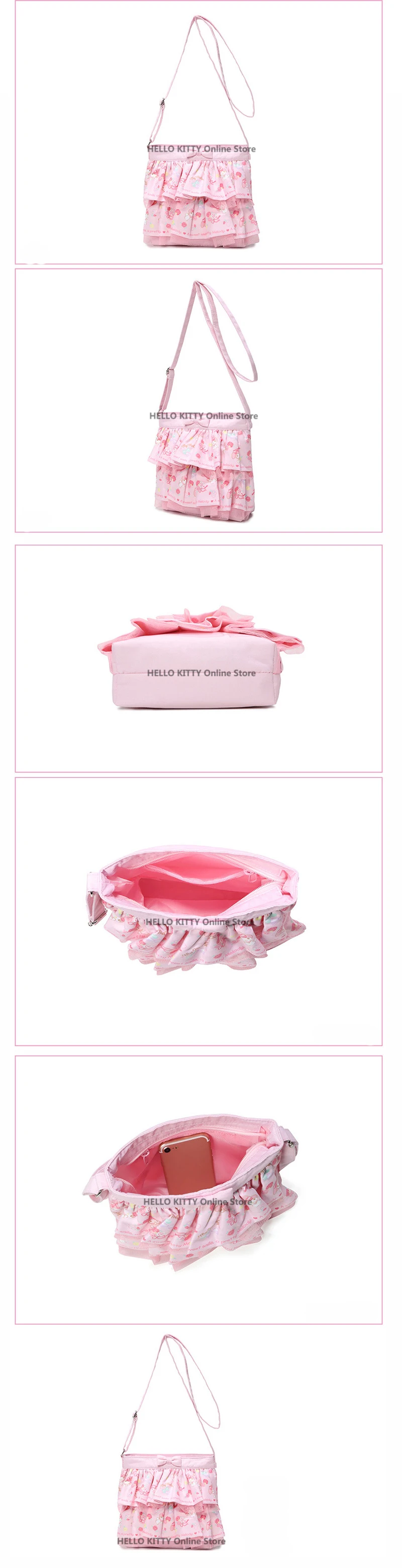 Hello kitty Kawaii мультфильм розовый сумка ручной работы мультфильм прекрасный обувь для девочек покупки дети плеча Подарки плюш