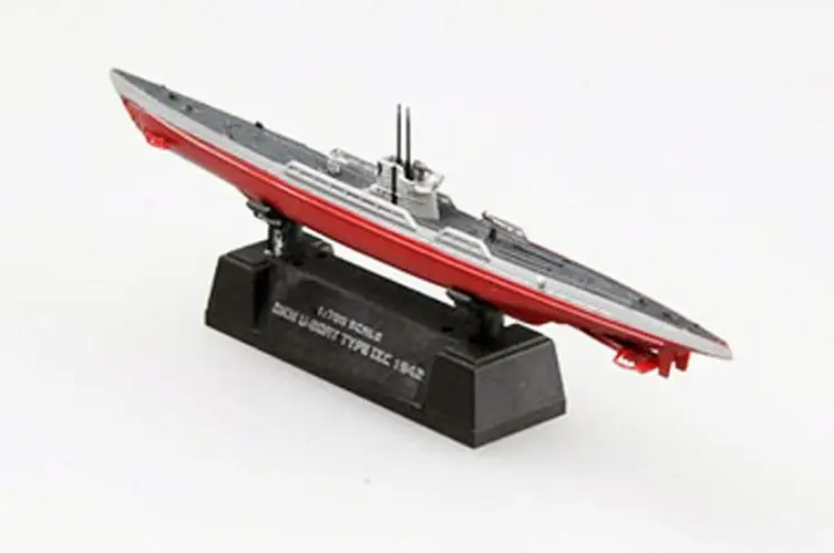 Немецкая подводная лодка типа IXC U-9C u-лодка 1/700 литье под давлением легкая модель |
