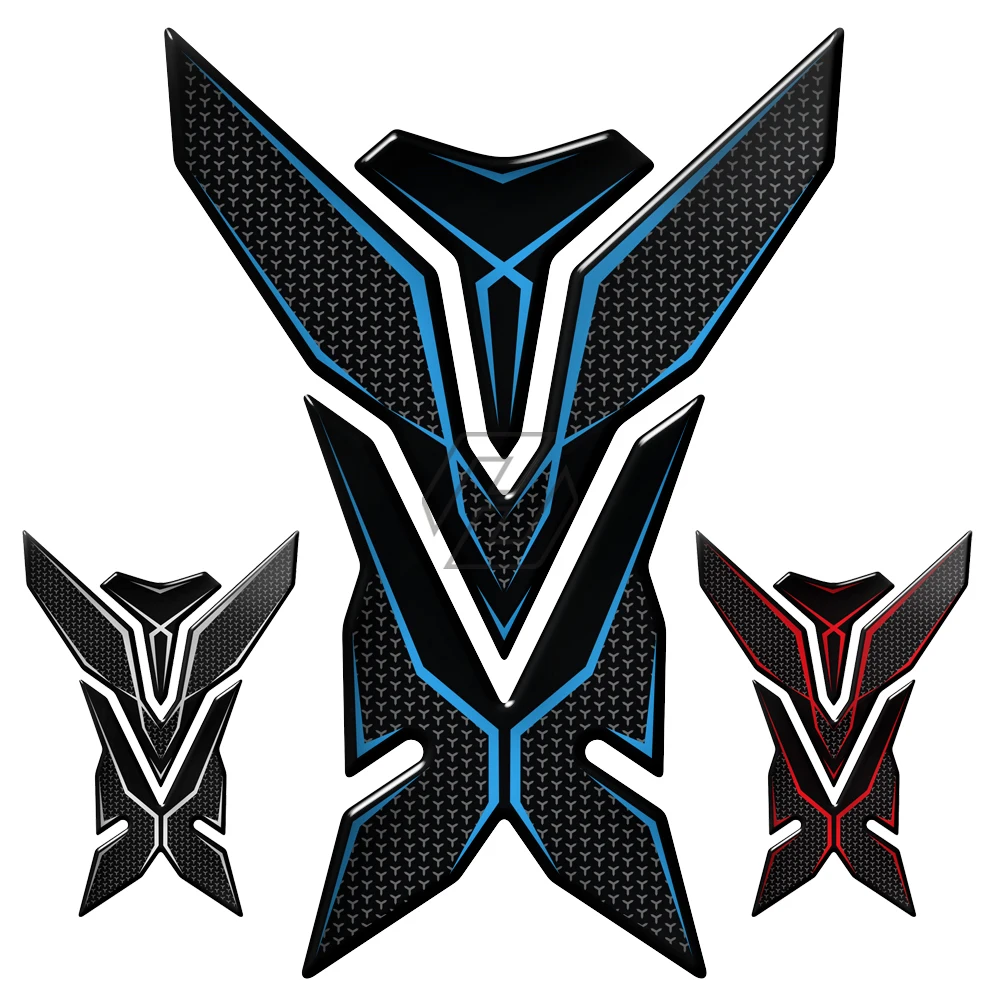 Универсальная защитная 3d наклейка на бак мотоцикла чехол для Yamaha R1 R6 Honda CBR Kawasaki