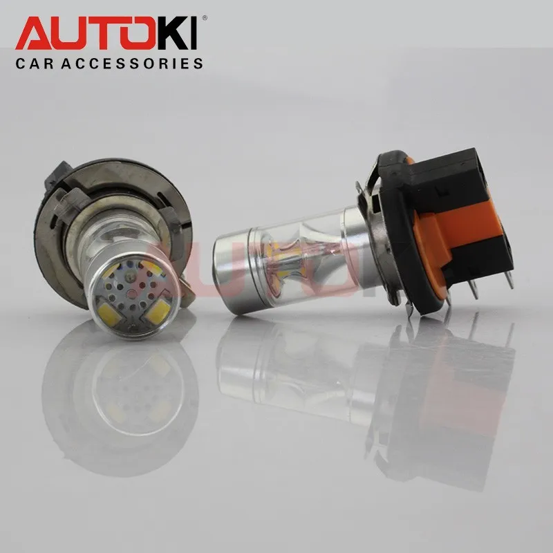 

Бесплатная доставка, супер яркие светодиодсветодиодный Противотуманные фары высокой мощности 2X H15 2835 12SMD, Автомобильные светодиодные дневн...