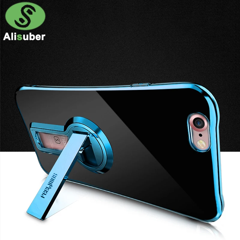 Alisuber Подставки Телефон чехол для iPhone 7 8 плюс ТПУ Защитная крышка Телефонные чехлы
