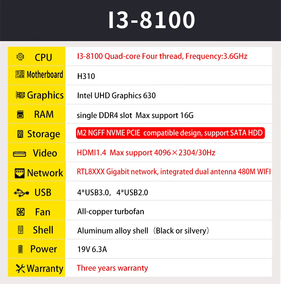 MSECORE i3 8100 i5 8400 i7 8700 игровой Мини ПК Windows 10 Настольный компьютер игровой ПК linux intel неттоп barebone HTPC UHD630 WiFi
