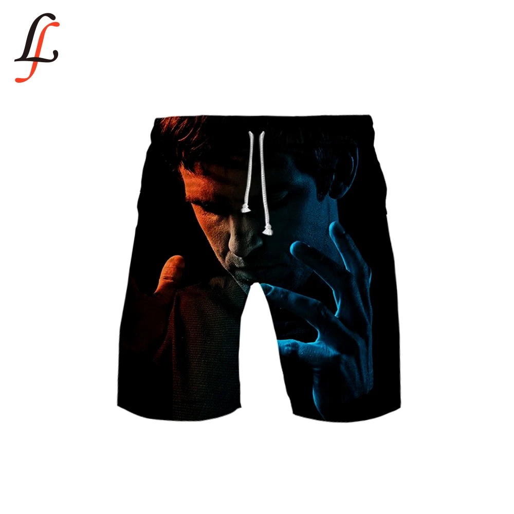 Legion Movie 3D пляжные шорты для мужчин анти-ух с принтом плавательные летние