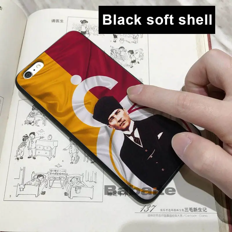 Чехлы для телефонов Babaite Turkey Galatasaray чехлы iPhone 8 7 6 6S Plus 5 5S SE XR X XS MAX