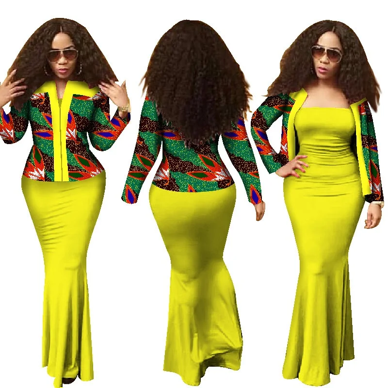 

African Bazin Riche Dresses Women African Clothing Direct Selling Special Offer 2019 Cotton Batik Print Dress