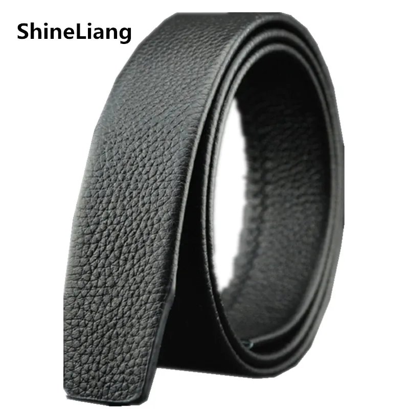 Ремень из натуральной воловьей кожи без автоматической Металлической пряжки