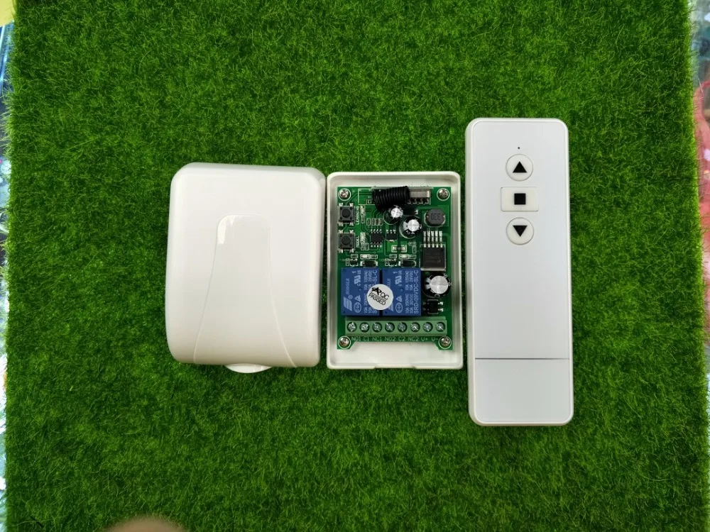 DC12V 24V 36V 48V 2CH DC 12V RF 433MHz беспроводной переключатель релейный модуль приемника с