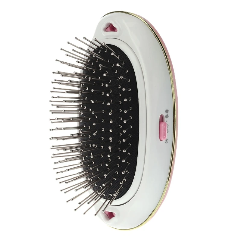 Модная Портативная электрическая Ионная Щетка для волос KEMEI мини щетка на вынос