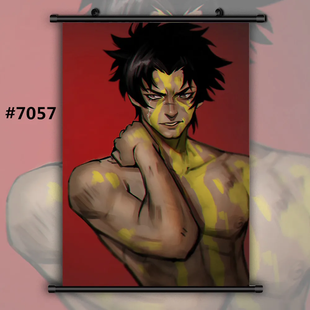 Devilman crybaby Аниме Манга настенный плакат свиток домашнее украшение Стены Искусства - Цвет: 7057